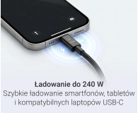 Silver Monkey Kabel Core USB-C - USB-C 240W 3m czarny - 1568834 - zdjęcie 4